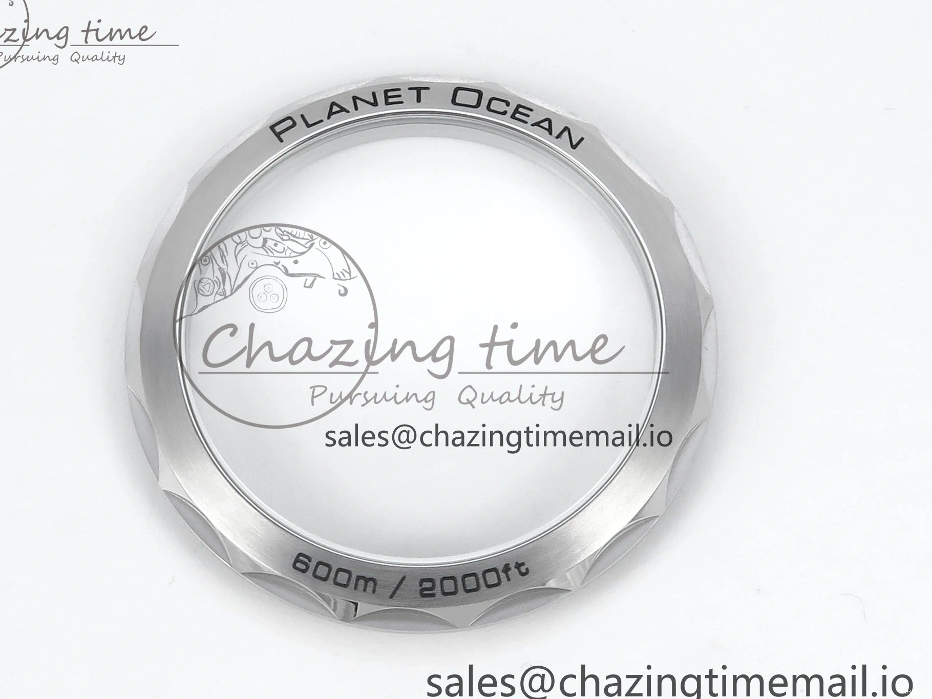 0223 WrinkleFree Seamaster Planet Ocean 600M 43.5mm SS SCF 1:1 Best Edition Black Orange Bezel Black Dial on SS Bracelet A8900 Super Clone 7682